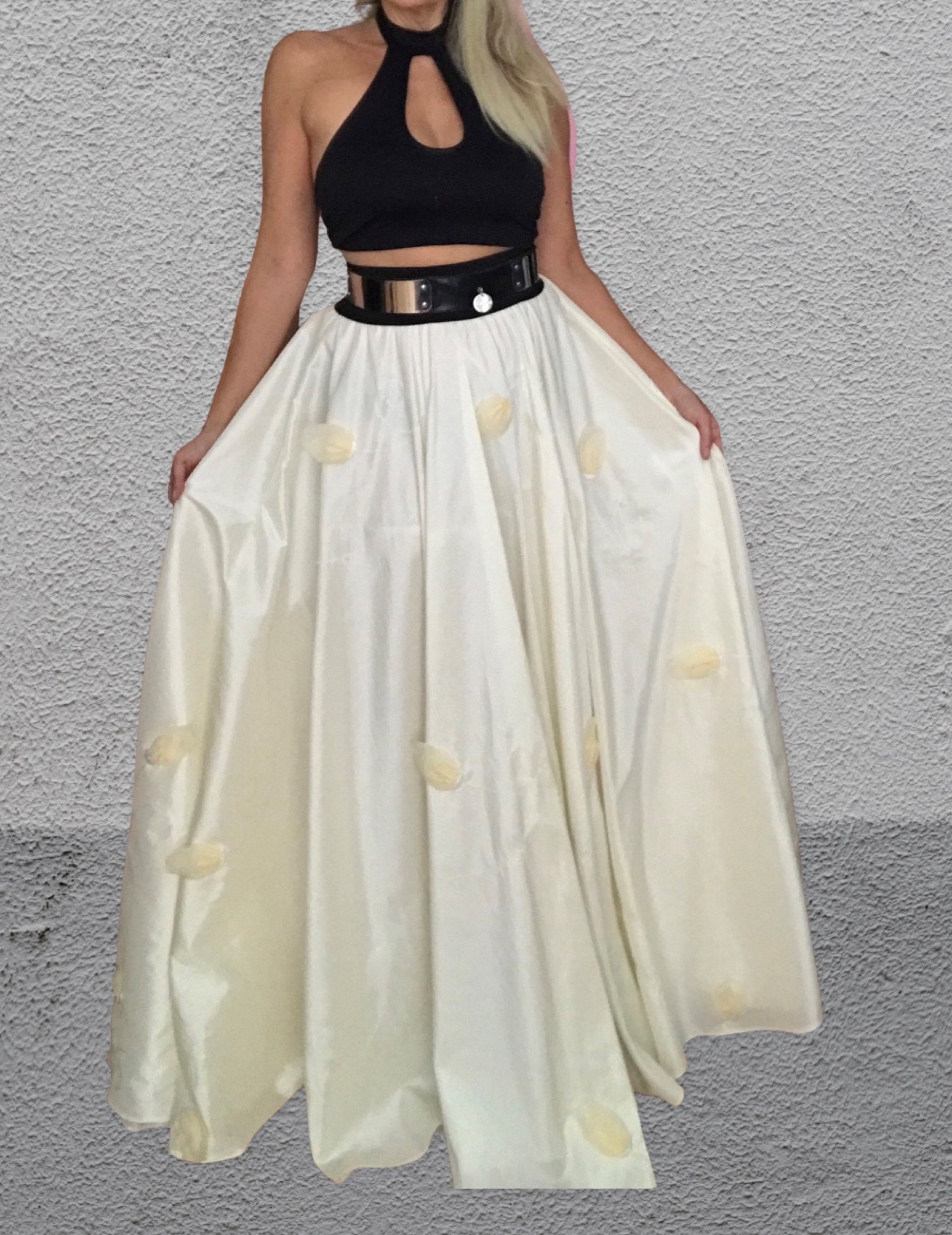 Dlouhá společenská sukně BOROS SK-L-TA CR1